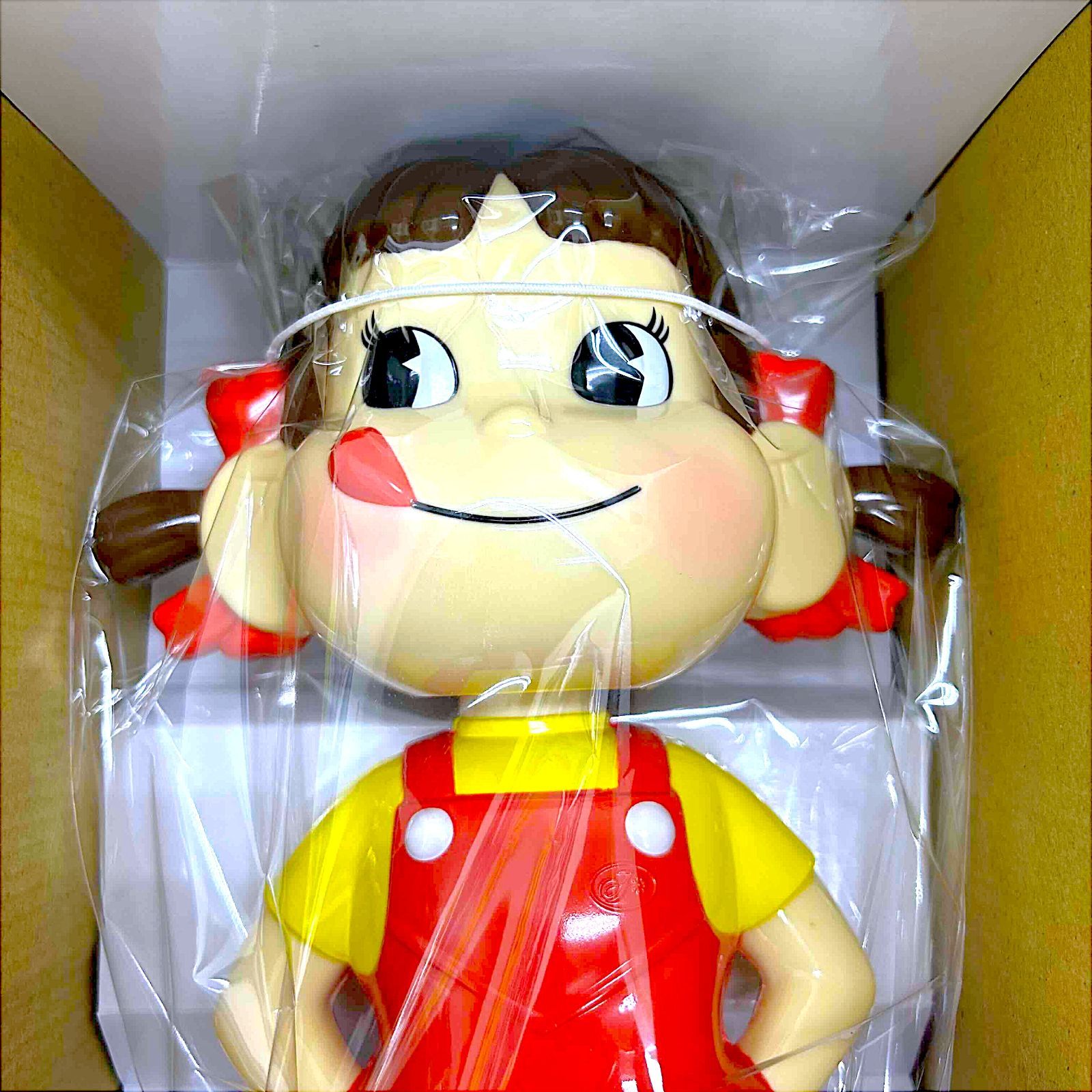 🌟美品・箱入り🌟不二家 ペコちゃん人形 首振り 非売品 昭和