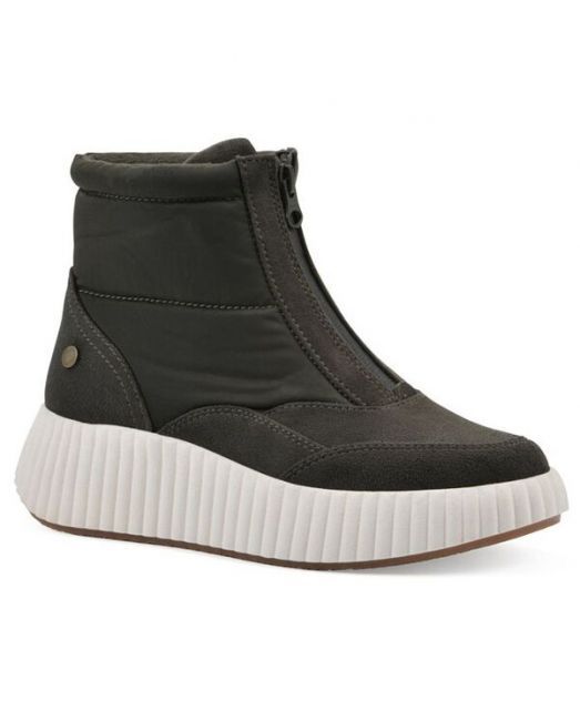 【送料無料】 ホワイトマウンテン レディース ブーツ・レインブーツ シューズ Women's Downtown Platform Booties Army Multi Smooth