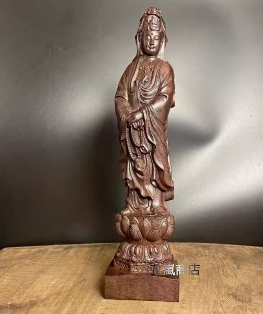 観音立像 置物