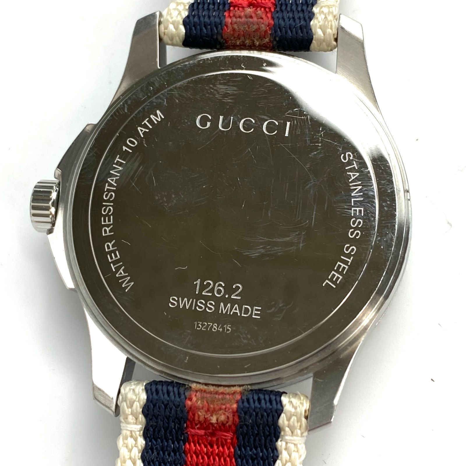 新作揃え 正規品【新品電池】GUCCI スポーツ/動作良好 126.2 G