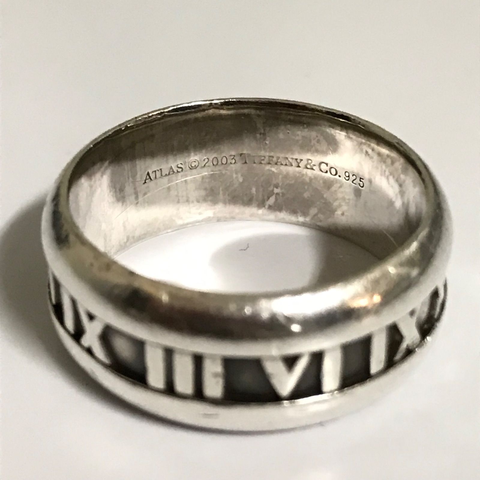 TIFFANY & Co. ティファニー シルバー アトラス　リング 指輪　5 TIFFANY&Co. ☆8.5号☆ティファニー リング・指輪 アトラス