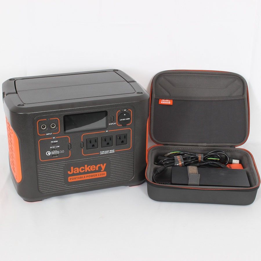 ポータブル電源 1200W 非常用電源 防災 キャンプ ソーラー充電 車中泊