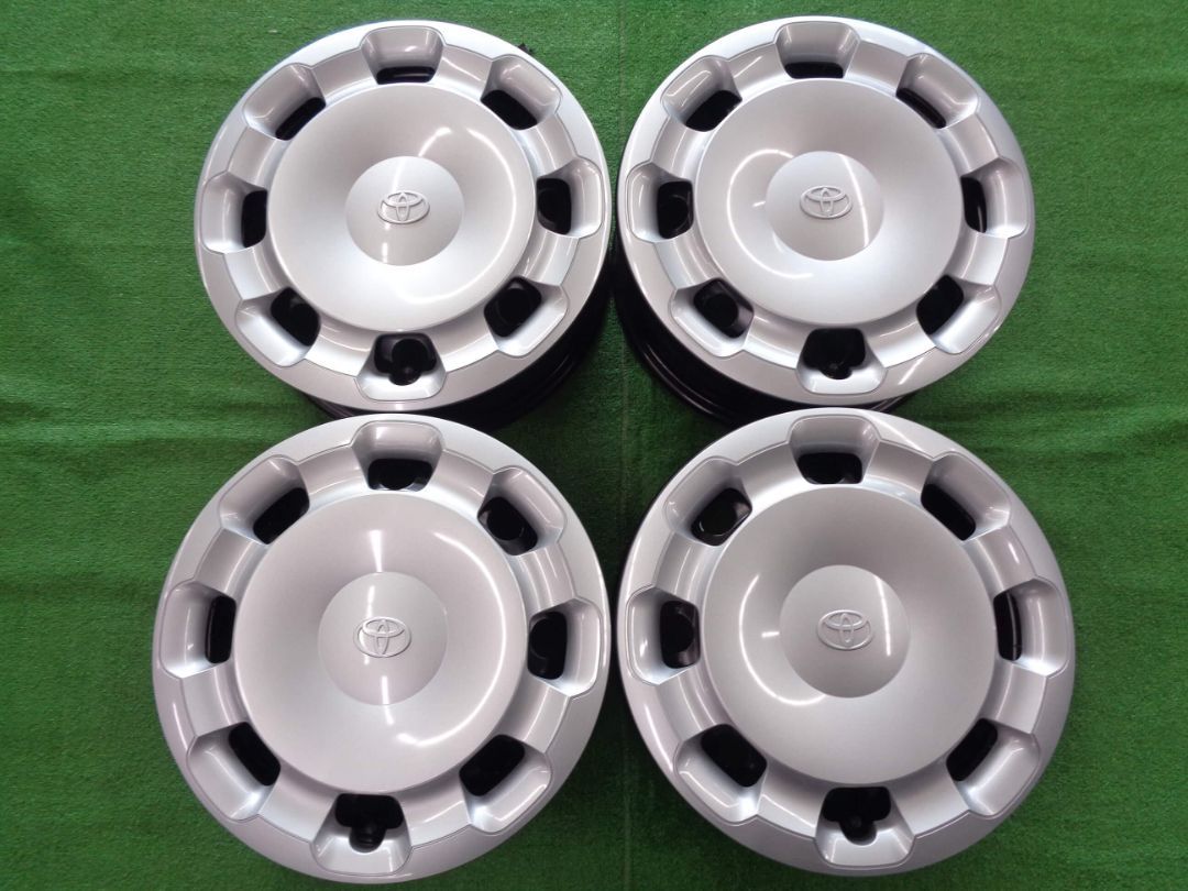 10系シエンタ　純正ホイール　15インチ　4本 新車外し品】トヨタ 10系 シエンタ Z 純正 15in 5.5J +40 PCD100
