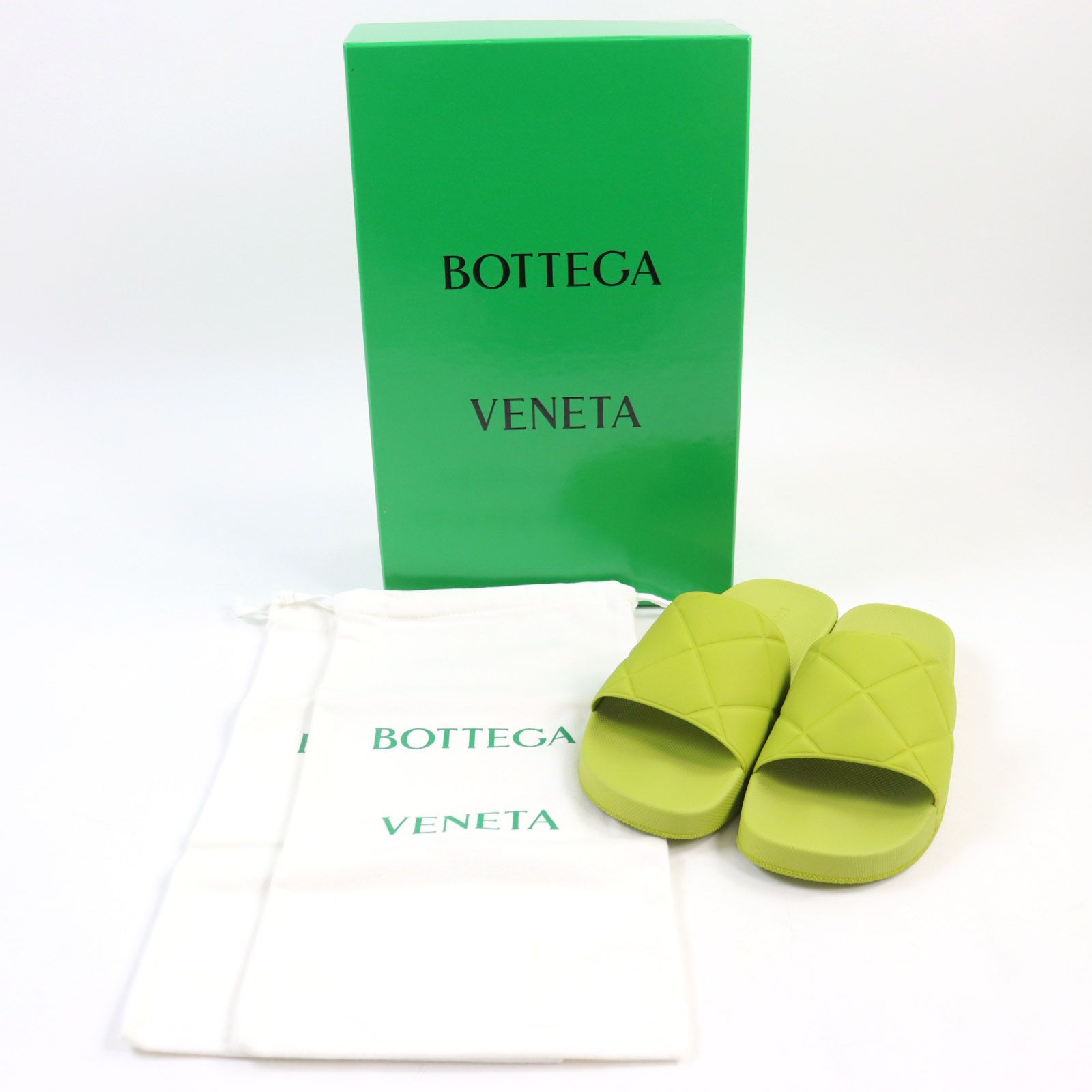 【箱あり】BOTTEGA VENETAラバーサンダル/キウイ/25.5cm ボッテガヴェネタがラバー製の新作サンダルを発売 | Hypebeast.JP