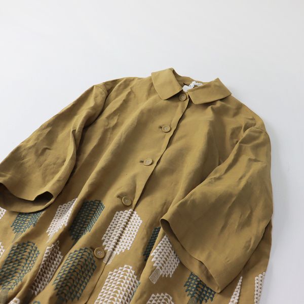 mina perhonen forest candy リネンコート 38サイズ