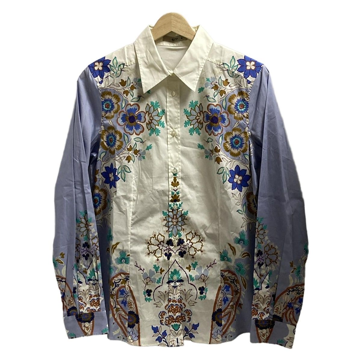 ETRO(エトロ) 長袖シャツブラウス サイズ46 L レディース - 白