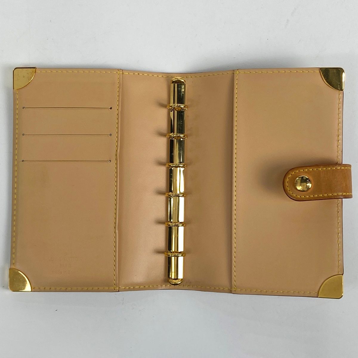 ルイヴィトン　アジェンダPM　手帳カバー　アドレスブック付き ルイ・ヴィトン Louis Vuitton アジェンダ PM 手帳カバー システム手帳