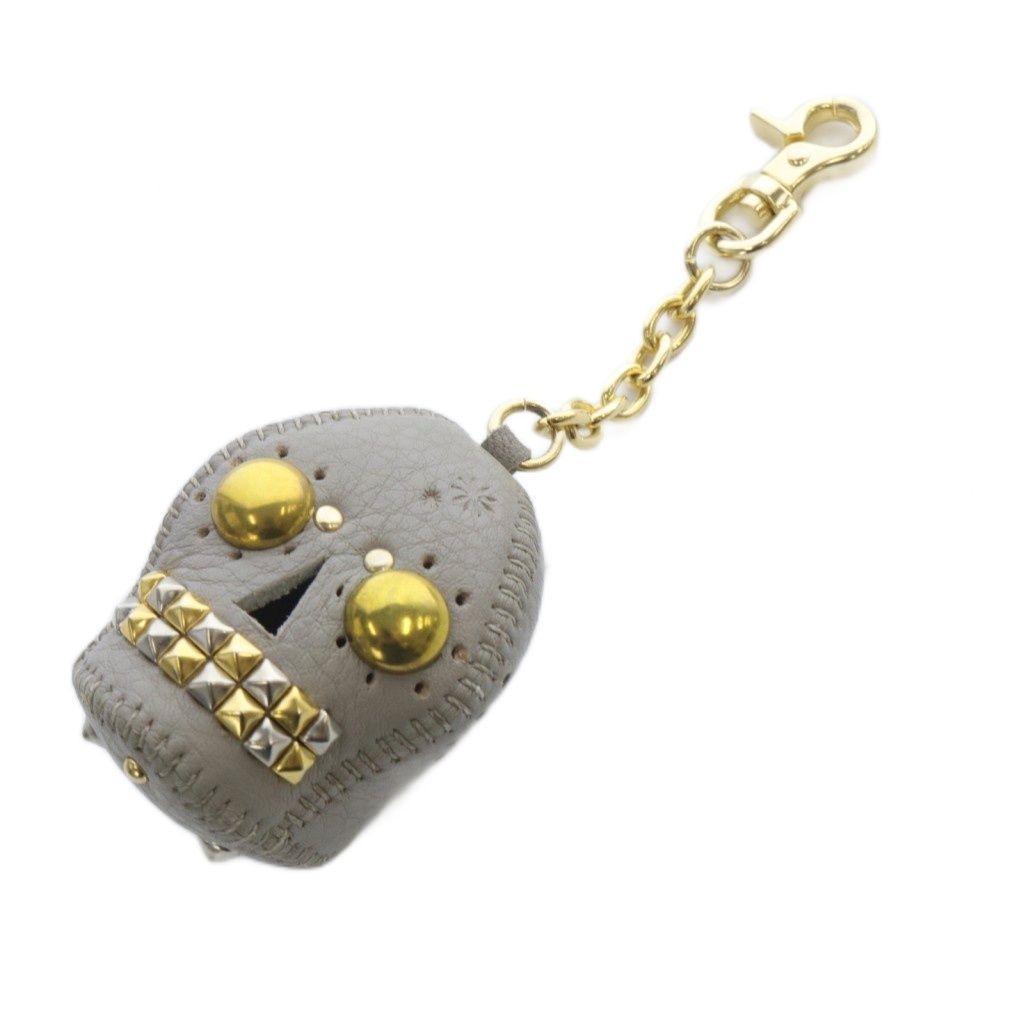 エンドピン ENDPIN 25SS スカル KEY ホルダー キーホルダー MUSE de Deuxieme Classe取り扱い グレージュ