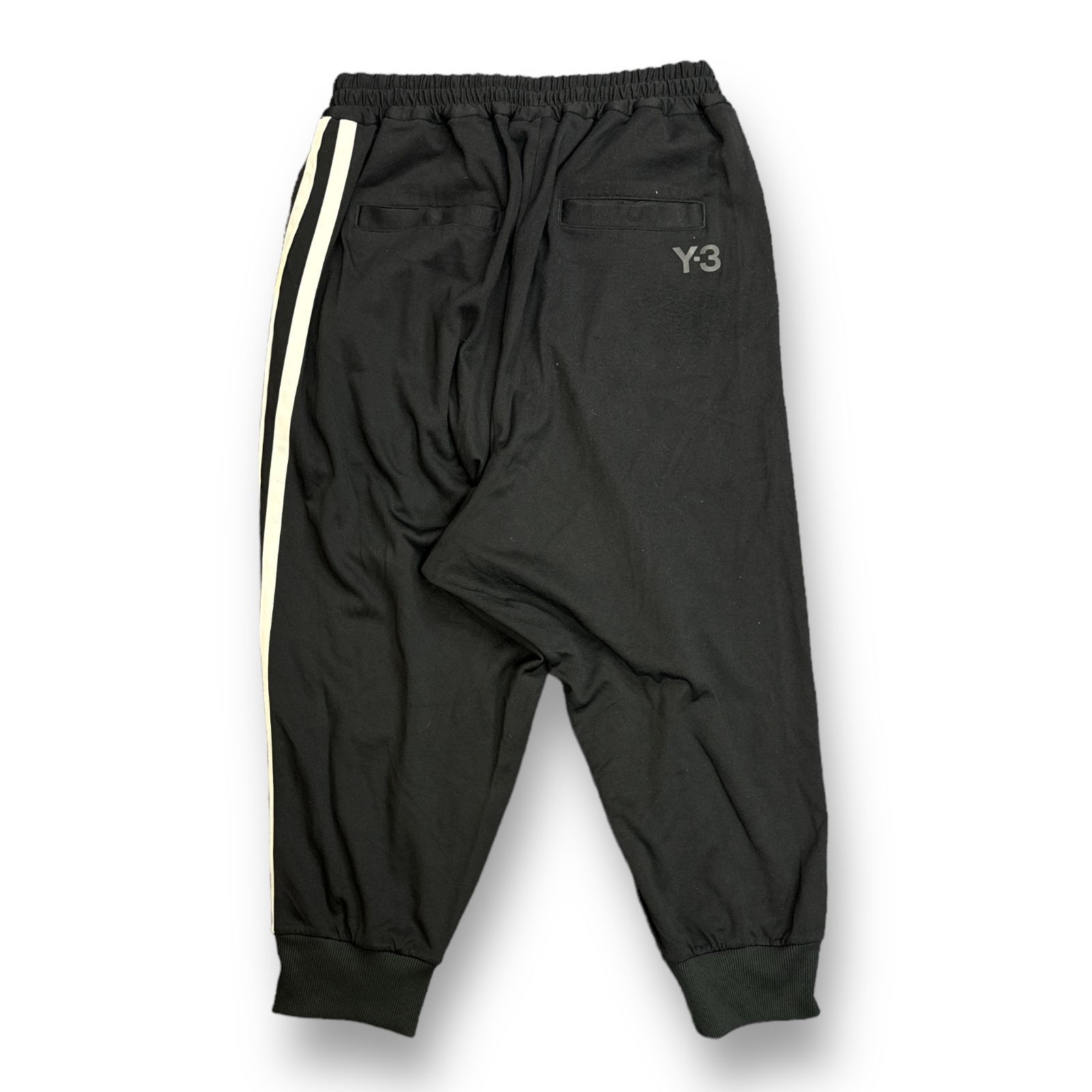 定価44000円 Y-3 3-Stripes Selvedge Matte Track Pants 3ストライプ