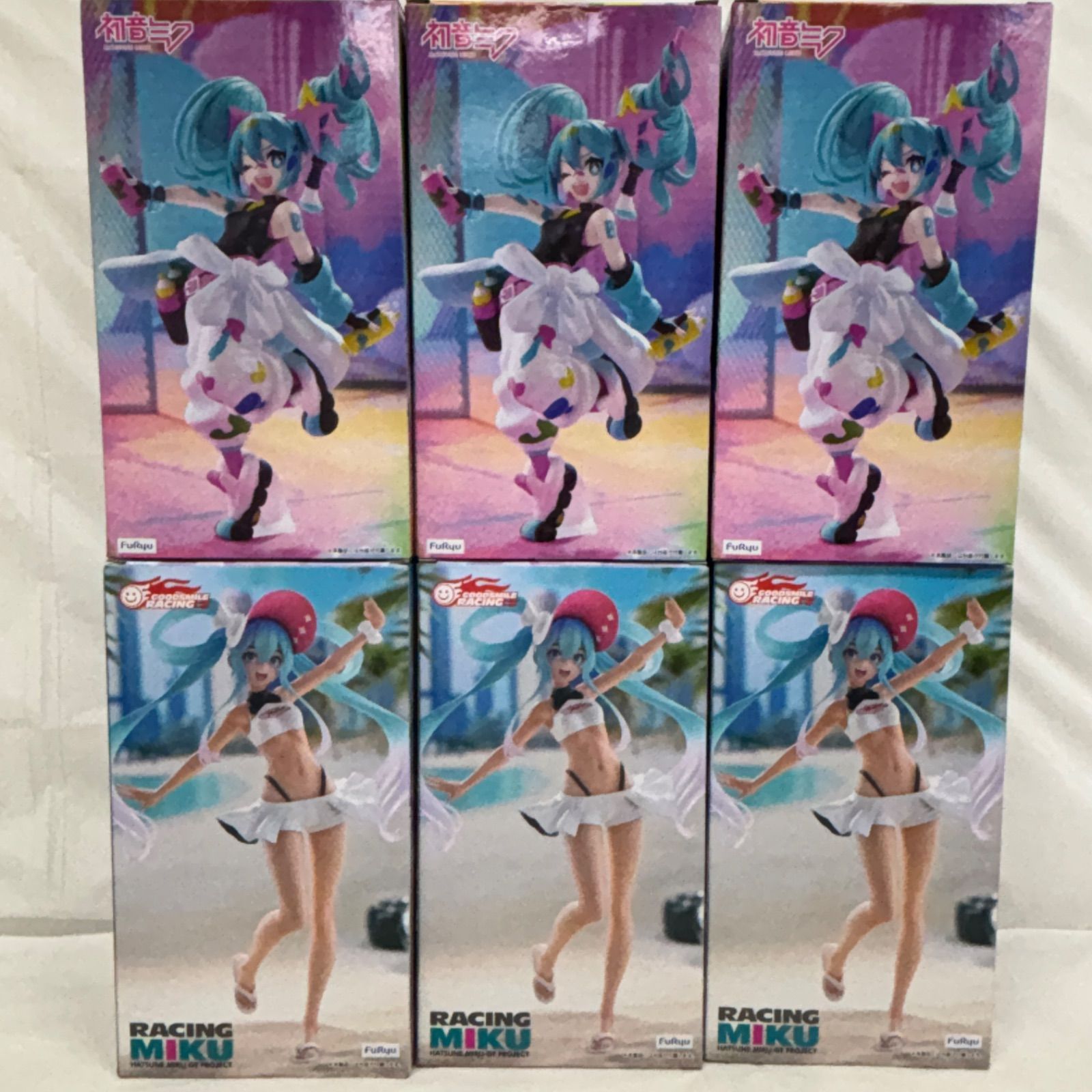 未開封 初音ミク Trio-Try-IT Figure 6個セット ペイントガール