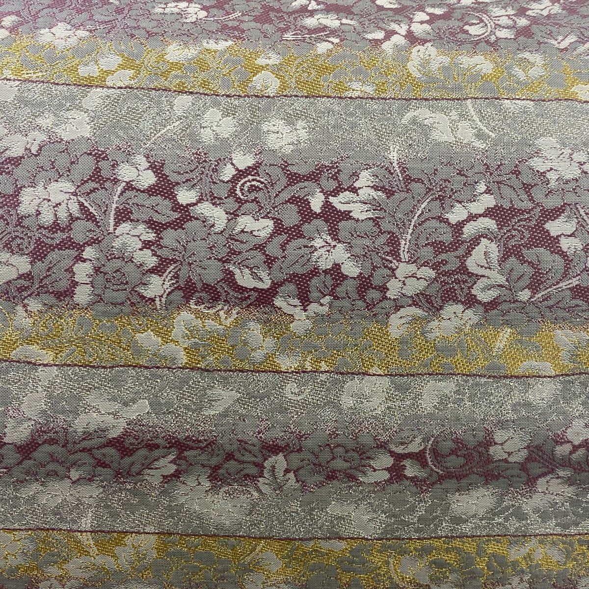 袋帯 六通 変わり横段 花菱 亀甲 梅 花唐草 洒落 24M369f 袋帯 六通 変わり横段 花菱 亀甲 梅 花唐草 洒落 24M369f - メルカリ