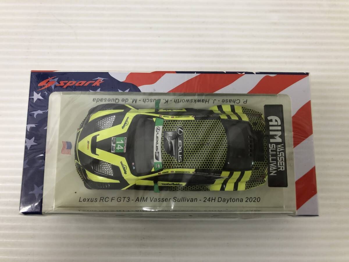 スパーク ナショナルモデル 1/43 レクサス RC F GT3#14 AIM Vasser