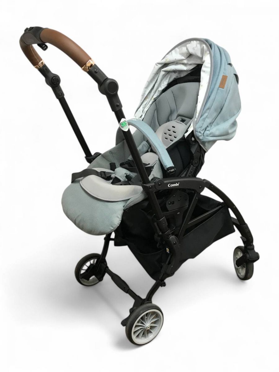 Combi コンビ ベビーカー スゴカル minimo エッグショック DM 18387 アニマルブルー FUK703854小