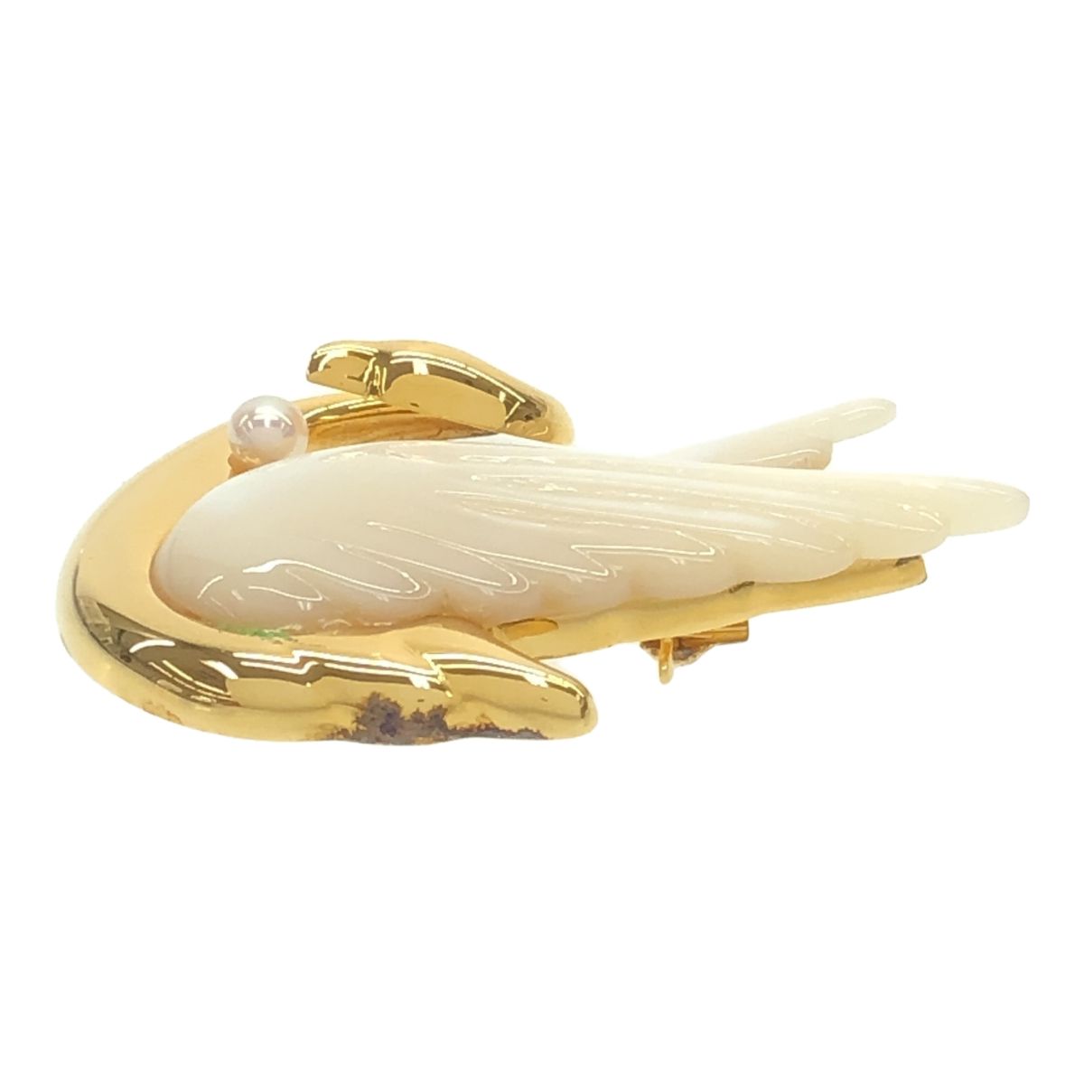 TASAKI タサキ 田崎 SILVER シルバー 白鳥モチーフ スワン シェル