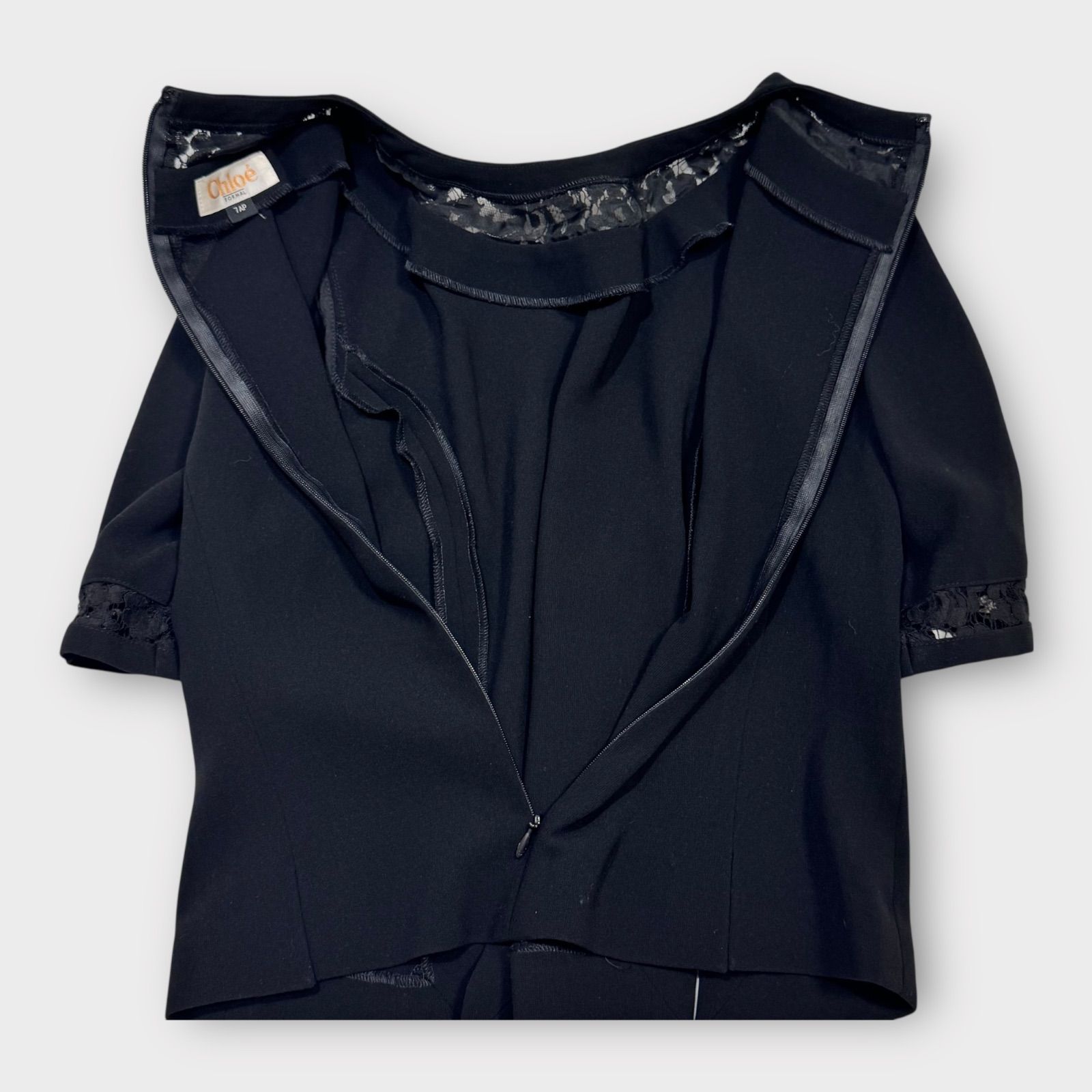 美品！Chloe クロエ ブラックフォーマル 礼服 喪服 セットアップ