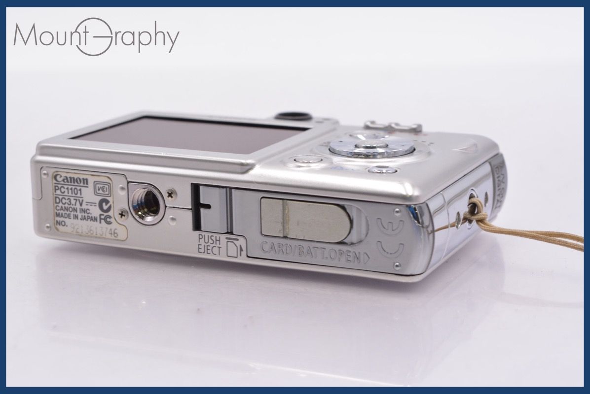 CANON キャノン IXY DIGITAL 50 PC1101 デジタルカメラ 完動品 Canon