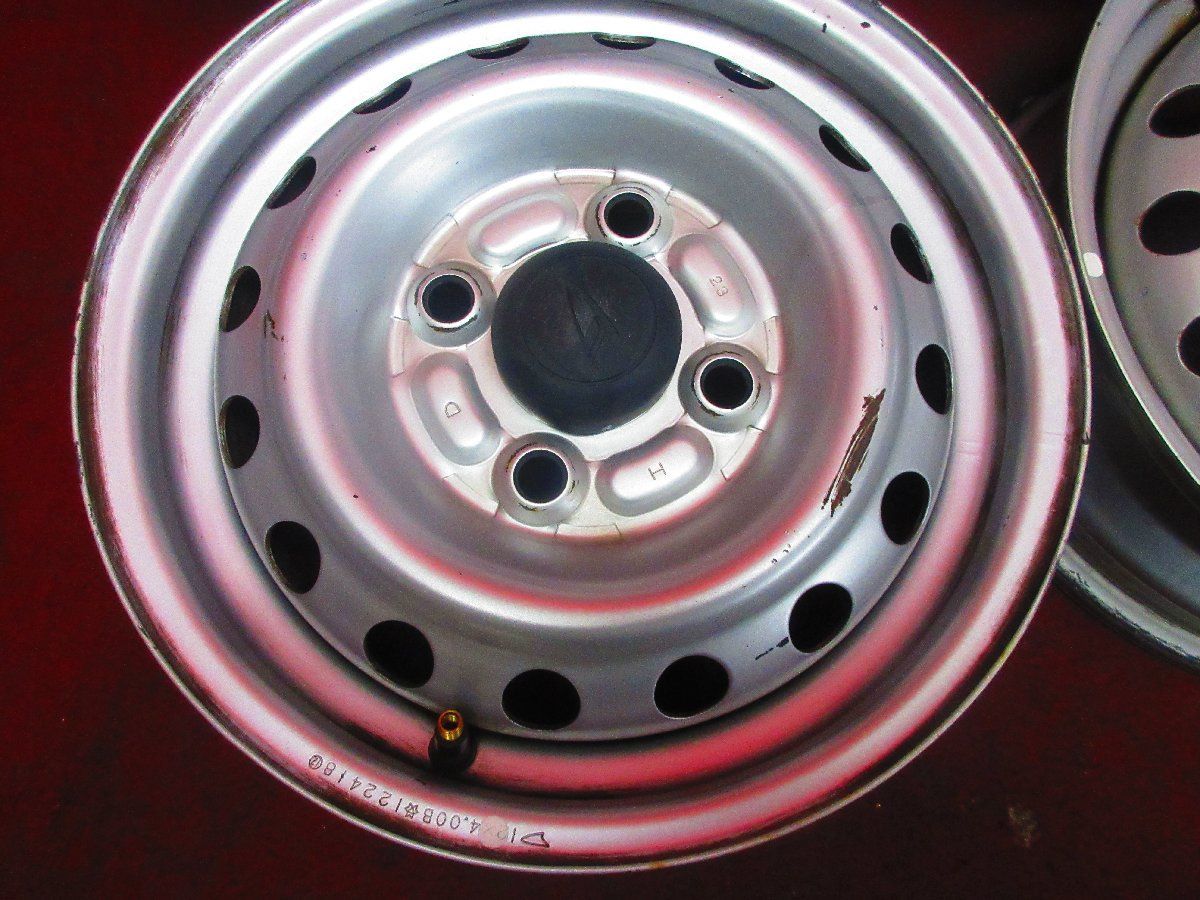 スチールホイール 4本 ハイゼット ☆ダイハツ純正☆12インチスチール