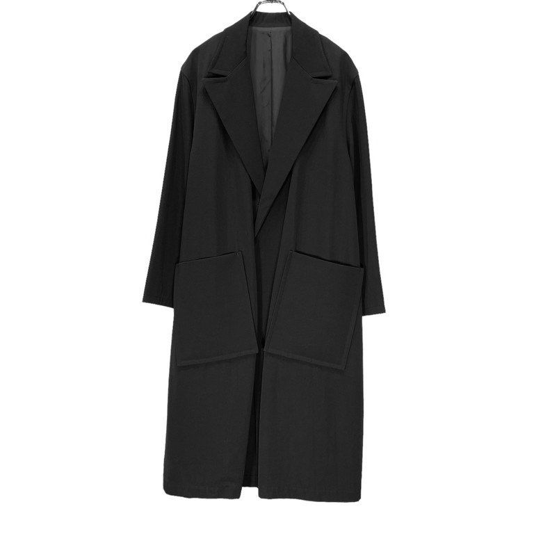 Y's ウールギャバジンスナップボタンロングコート ジャケット Archive