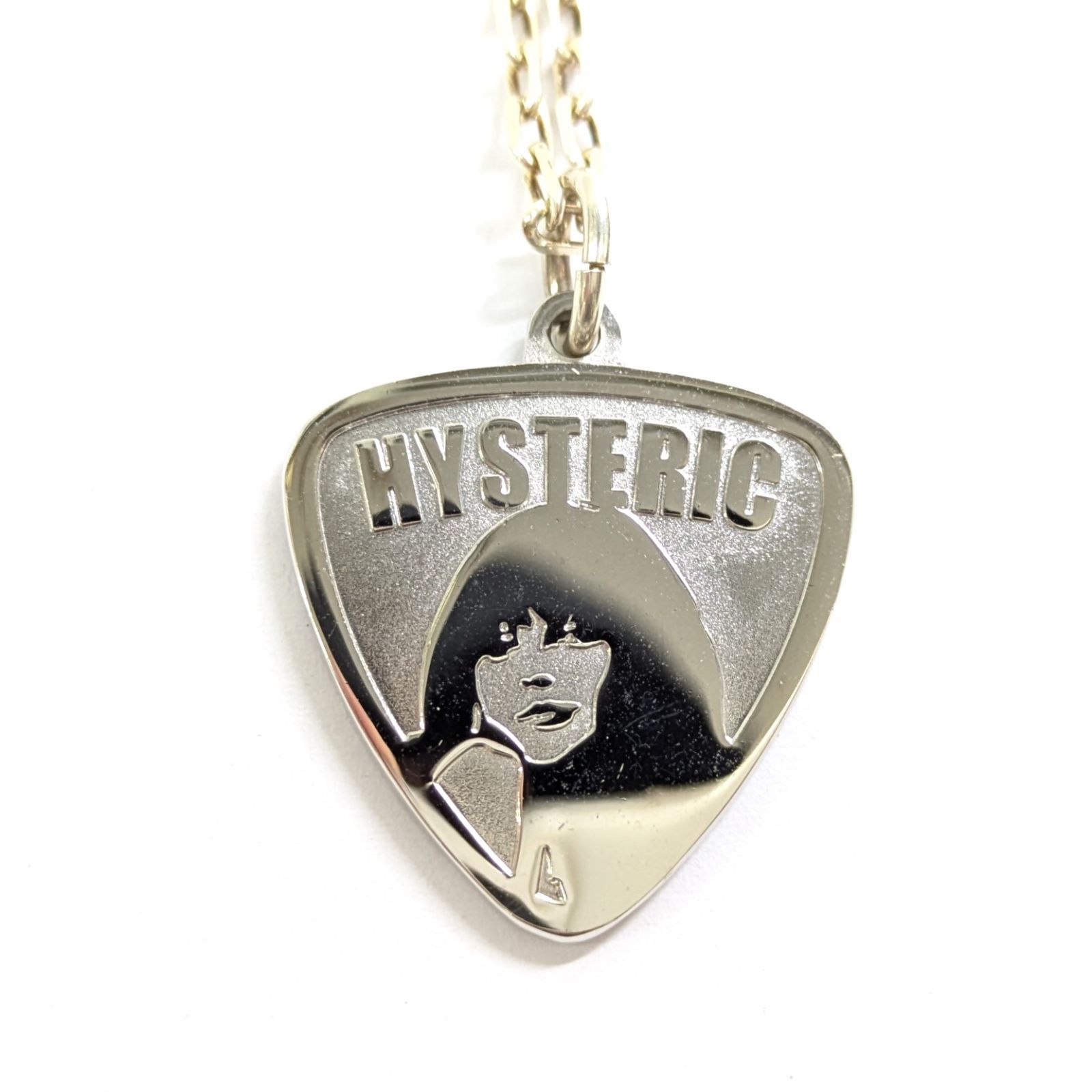 美品 HYSTERIC GLAMOUR シルバー925 ピックネックレス ヒステリック