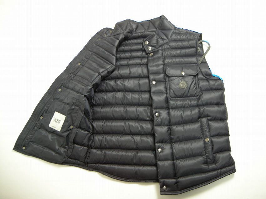 サイズ1□サイズ4□新品 本物□モンクレール EVER ダウンベスト ダーク 