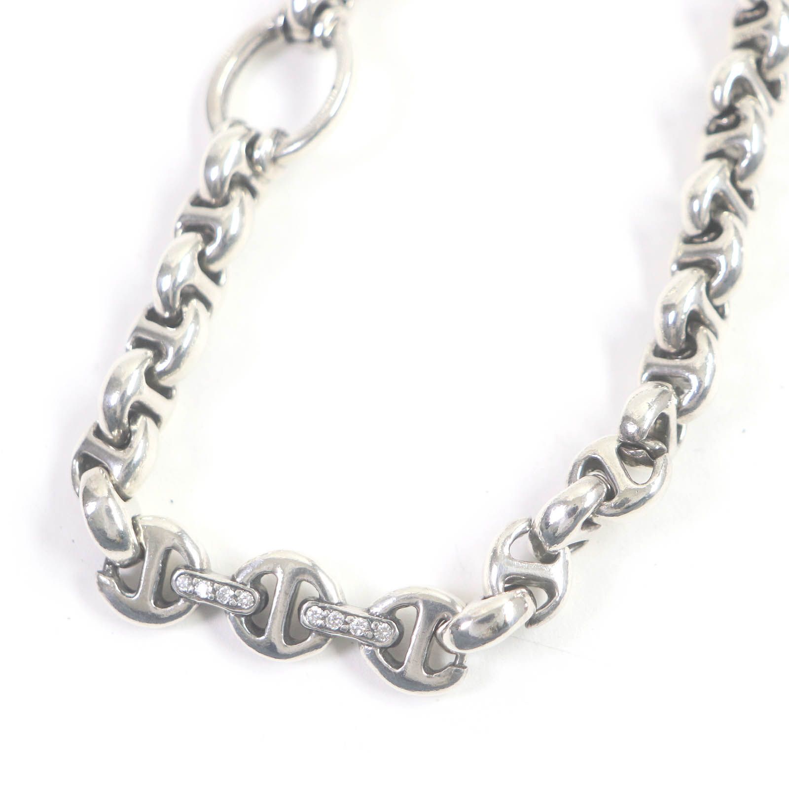 HOORSENBUHS ホーセンブース SV925 ダイヤ ウォレットチェーン