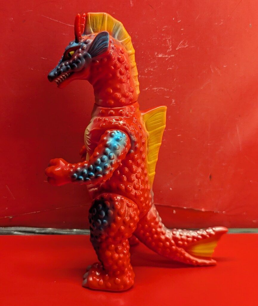 M1号 NEWブルマァクタイプの怪獣シリーズ チタノザウルス1期 赤成型 M1号 NEWブルマァクタイプの怪獣シリーズ チタノザウルス赤成型 ミニ