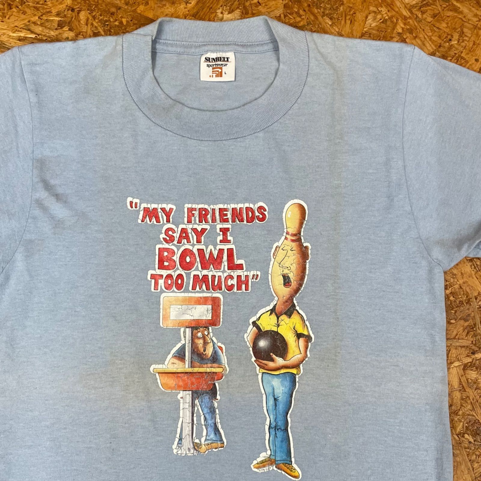 70s デッドストック USA製 金タグ sportswear キッズTシャツ Champion vintage (チャンピオン ヴィンテージ) [希少 ビッグ