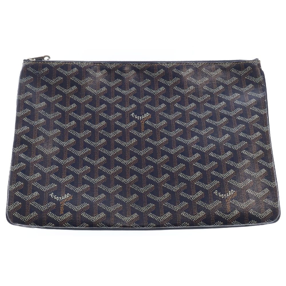 GOYARD ゴヤール セナMM クラッチバッグ ネイビー