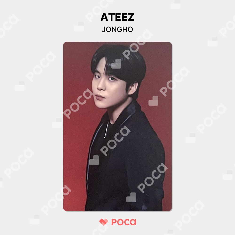 ATEEZ JONGHO PHOTOCARD ジョンホ　トレカ ATEEZ ジョンホ トレカ NACIFIC 公式 トレカ - メルカリ