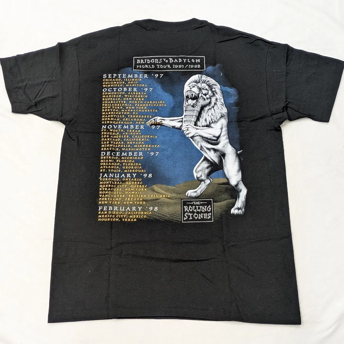 レア!美品!anvil ローリング・ストーンズ Bridges to Babylon レア!美品!anvil ローリング・ストーンズ Bridges to Babylon