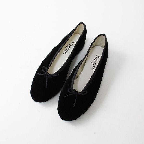 未使用 美品 2022AW repetto レペット Lilouh Ballerinas ベルベット ...