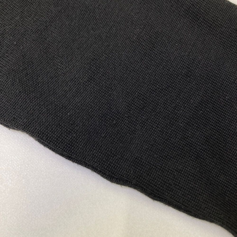 サイズ：M MUNSING WEAR マンシングウェア  ウール混 Vネック ニットセーター ダイヤ柄 ブラック系 [240101537009] ゴルフウェア レディース ストスト