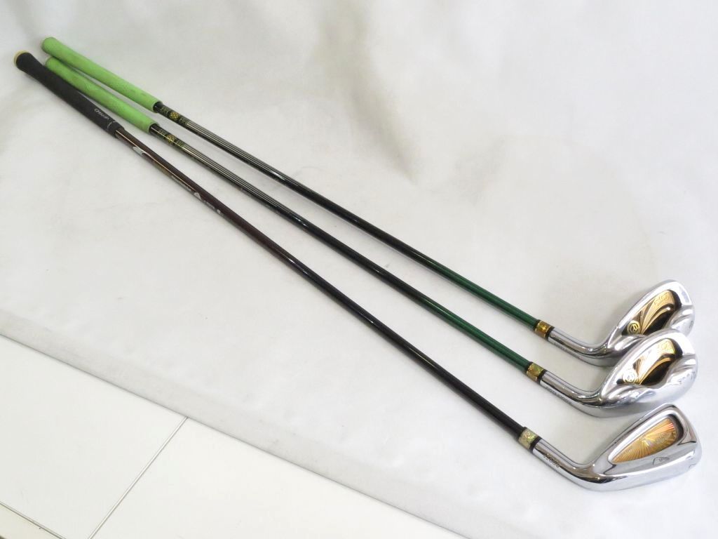 225964 Roots Golf Karyou IRON GW SW JYURAKU ELIXIR 7I アイアン3本セット