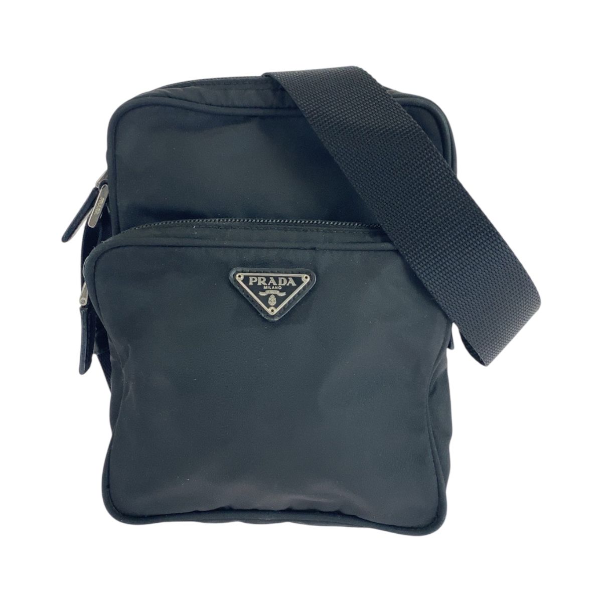 専用　極美品　プラダ　三角ロゴ　ナイロン　ブラック　ショルダーバッグ　4300 極美品】プラダ 三角ロゴ ナイロン ブラック ショルダーバッグ 4300