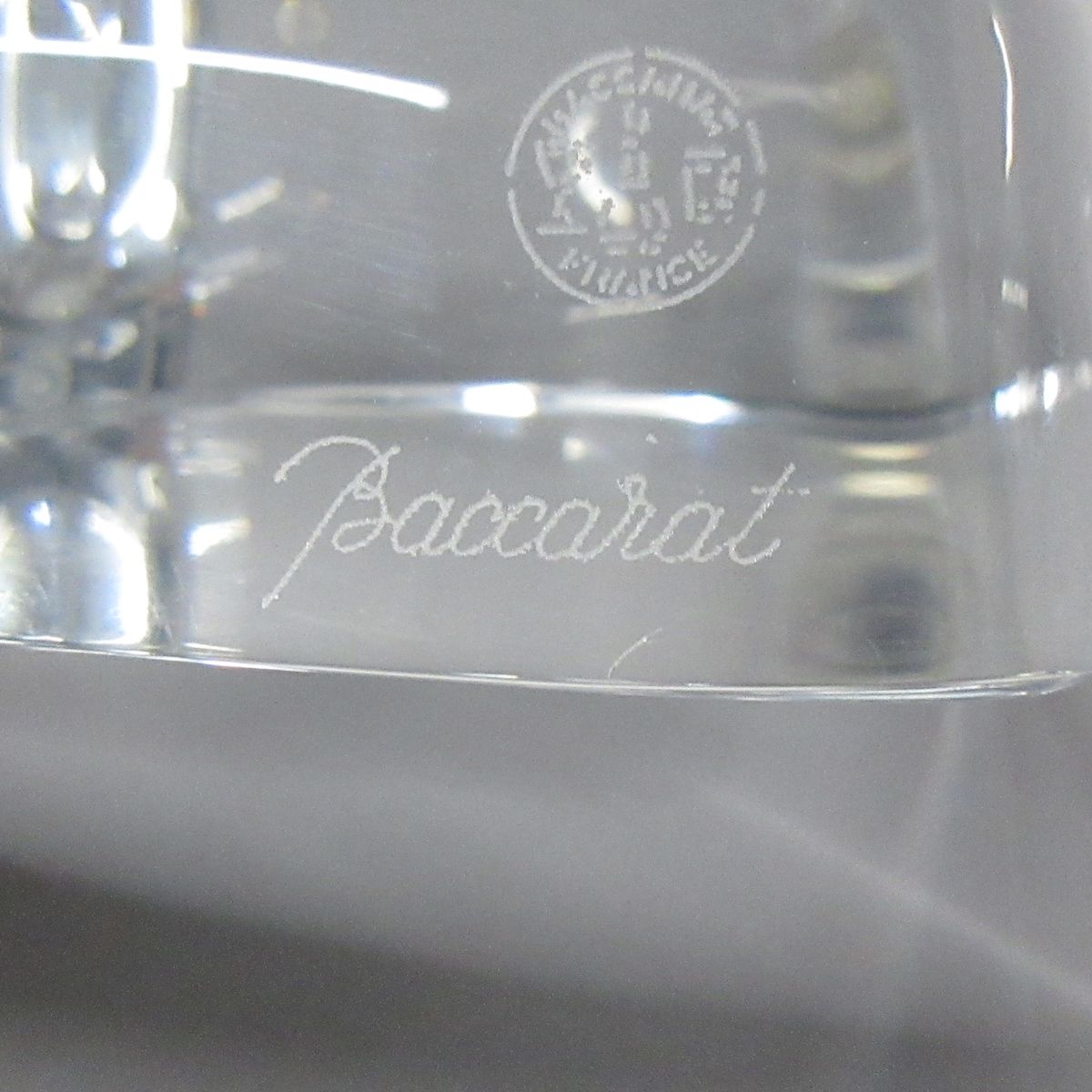 Baccarat(バカラ) 小物美品 - クリア ペーパーウェイト/ハート ...