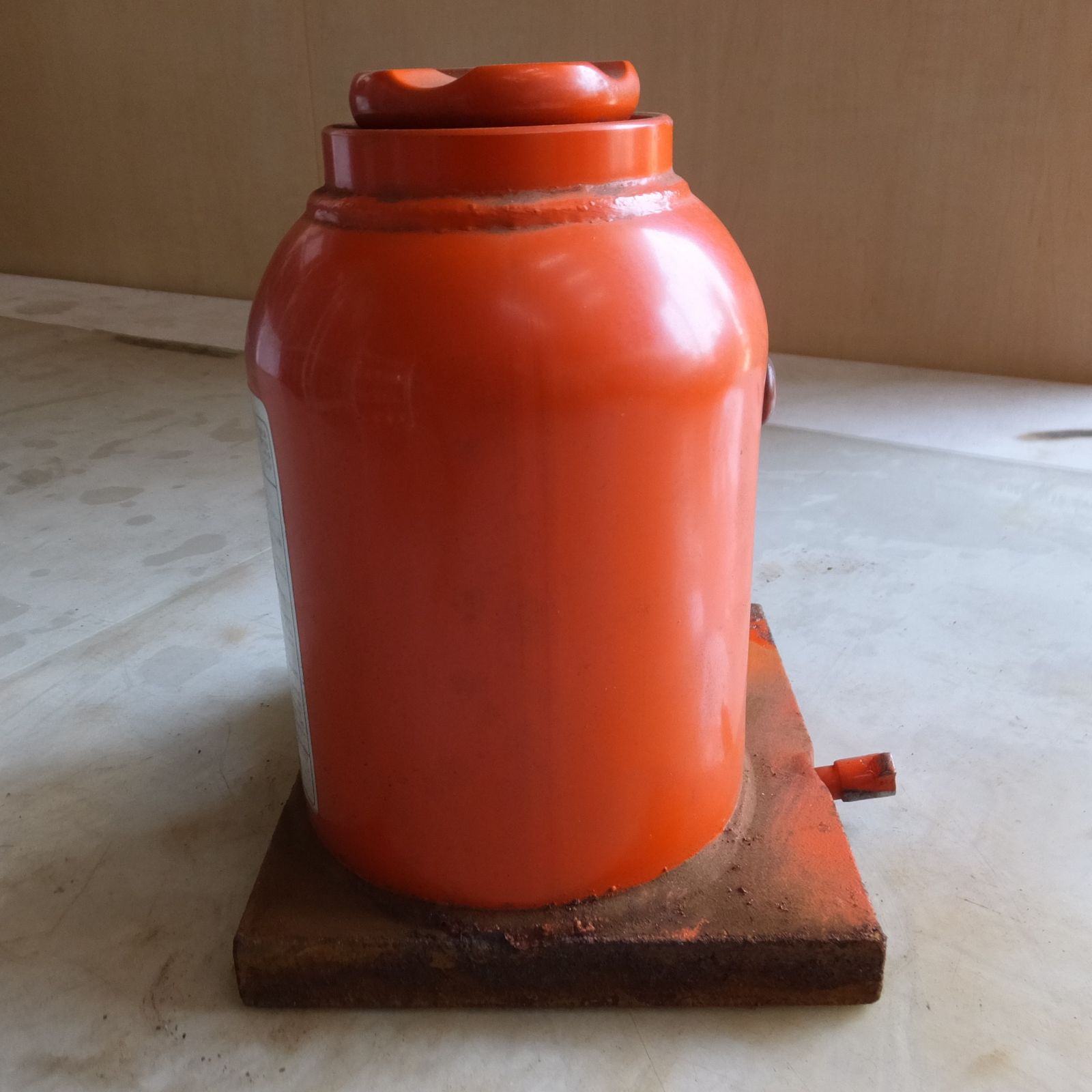 ◆マサダ 油圧ジャッキ HPB-15 工具 15ton 15トン 15TON 15000kg 油圧式 ダルマ だるま オイル 車載 点検 整備 MASADA 6 ◆