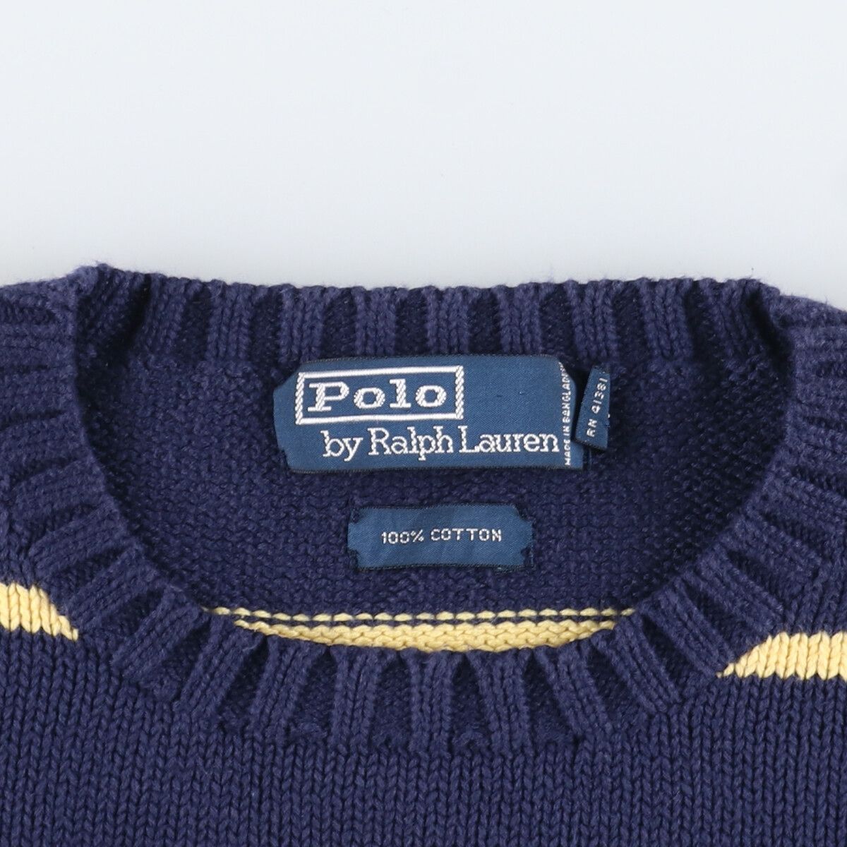 古着 ラルフローレン Ralph Lauren POLO by Ralph Lauren ボーダー柄