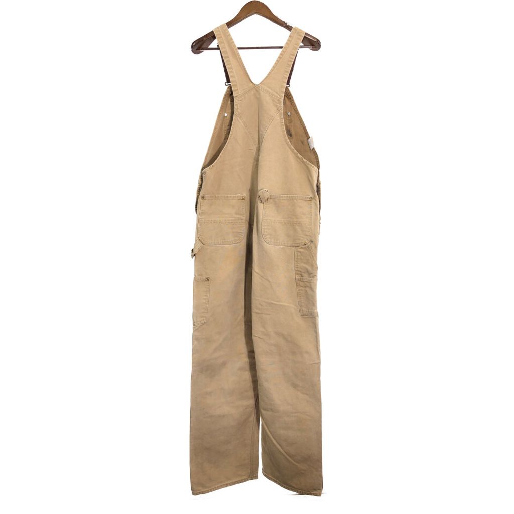 90年代 USA製 Carhartt カーハート ダック ダブルニー ビブ