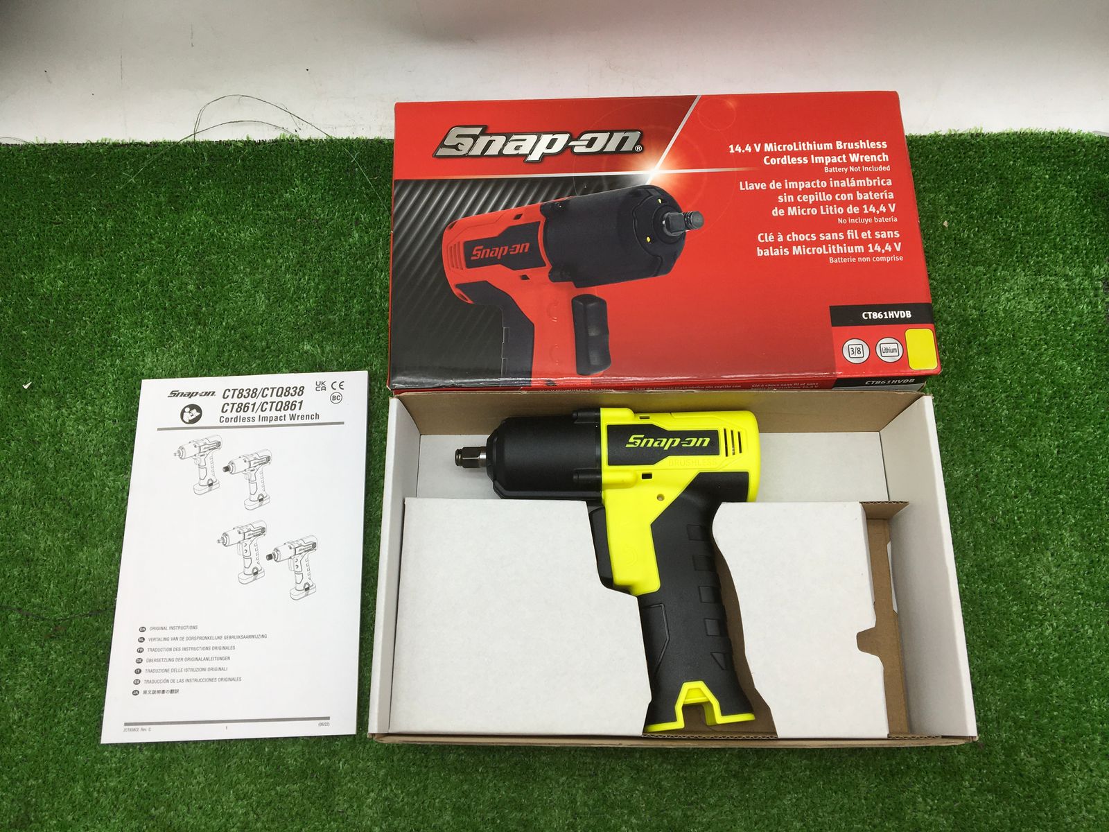領収書発行可】☆Snap-on スナップオン 3/8(9.5mm) コードレス 