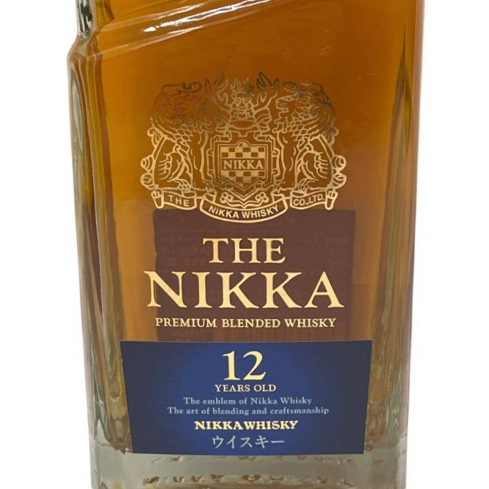 未開栓】THE NIKKA ザ・ニッカ 12年 ウイスキー 700ml 43％ 0981161761 - 飲料