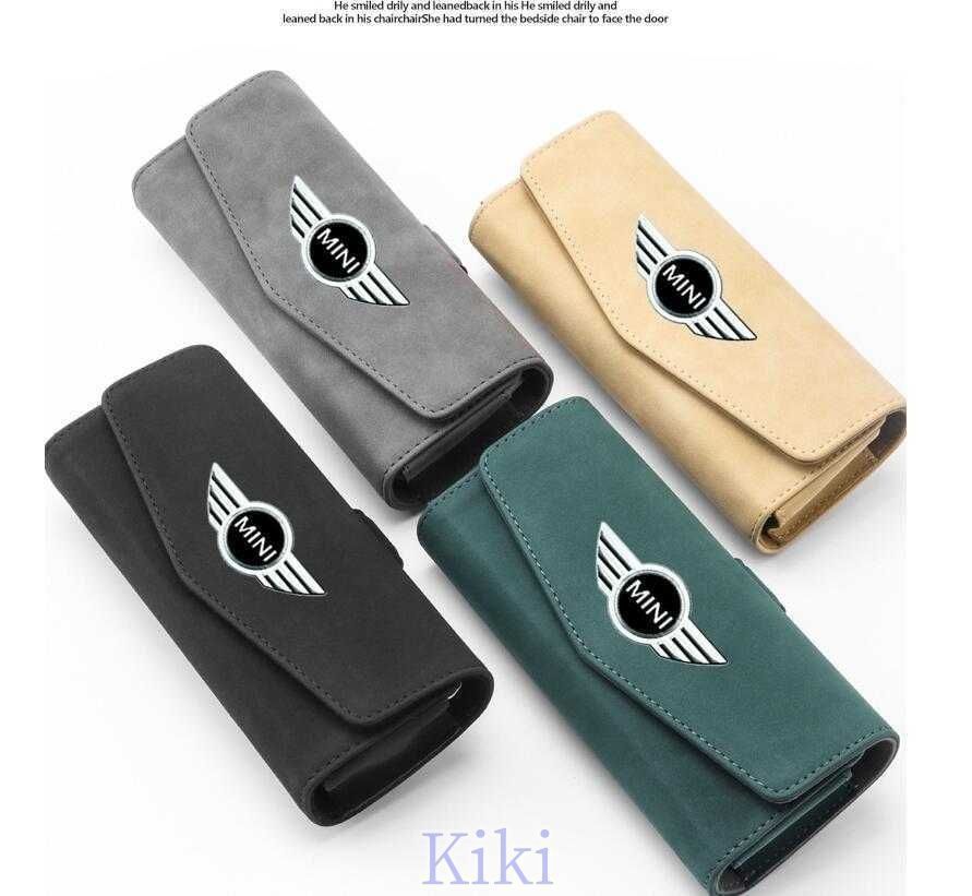 新品未使用MINI ミニ 車載 メガネ ホルダー ボックス サングラス 収納 ケース メガネボックス メガネケース サングラスホルダー 取付簡単 4