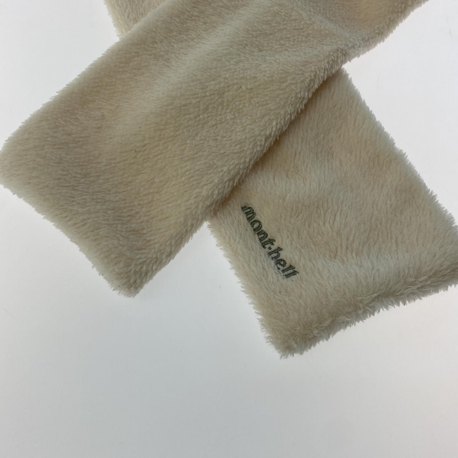 mont-bell モンベル フリースマフラー/アイボリー ユニセックス - メルカリ 