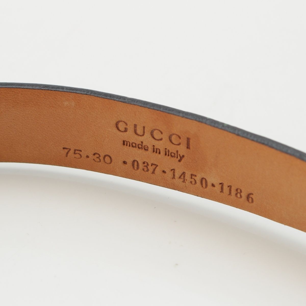 グッチ スクエアバックル ウエストマーク ベルト ブラックゴールド  