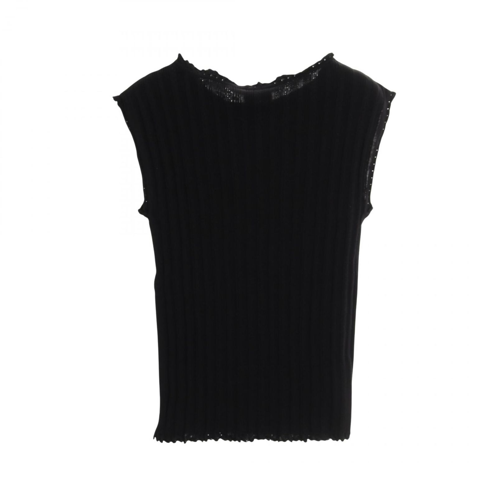 シャネル CHANEL ニット ココマーク P47979K06148 ブラック