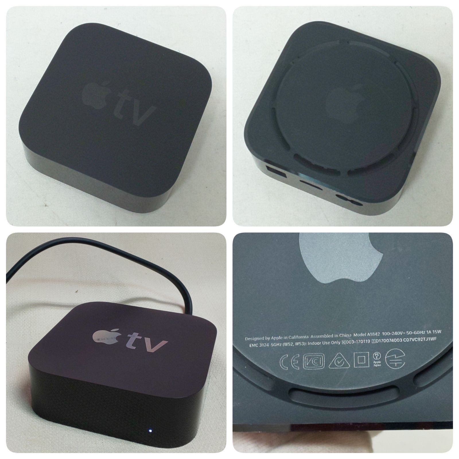 Apple TV 4K （第 1 世代）32GB 弱々しい 中古品