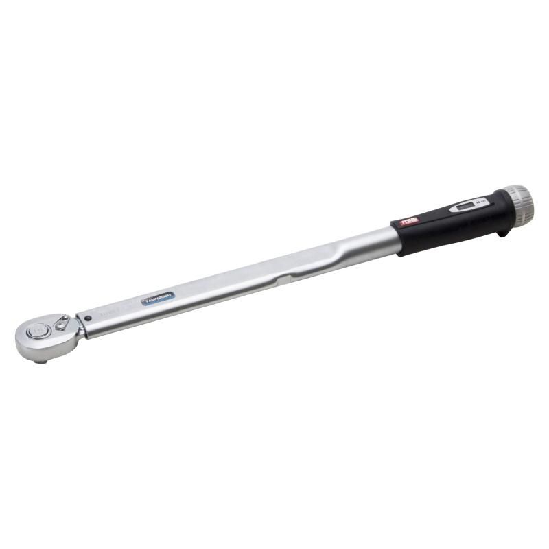 トネ TONE プレセット形トルクレンチ ダイレクトセット ホールドタイプ T4MN200H 差込角12.7mm 1|2-quot- ブラック 200N m