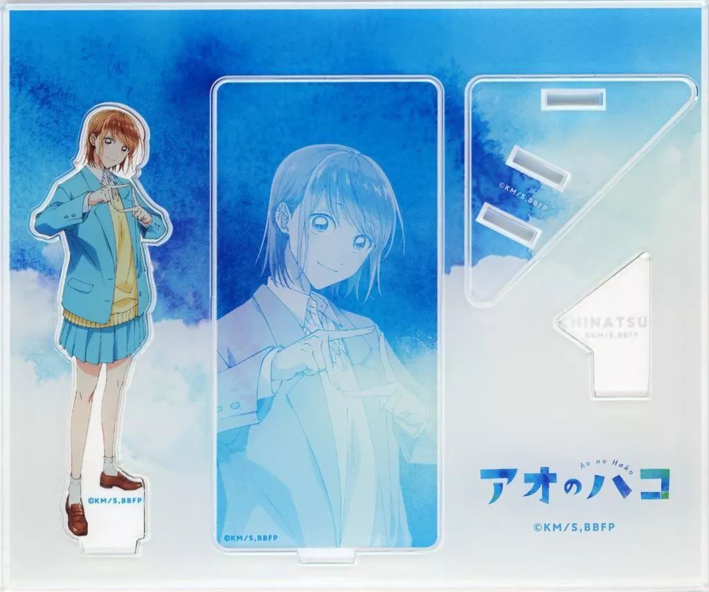 アオのハコ　Blu-ray6巻　特典　アクリルパネル　缶バッジ　鹿野千夏 アオのハコ Blu-ray6巻 TOHO特典 アクリルパネル 缶バッジ 鹿野千夏