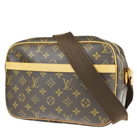 【中古】 中美品 ルイヴィトン LOUIS VUITTON リポーター PM ショルダーバッグ モノグラム レザー M45254 99ML712