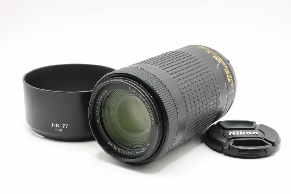 ☆美品☆ ニコン NIKON AF-P DX NIKKOR 70-300mm F4.5-6.3G ED VR #1361 - メルカリ