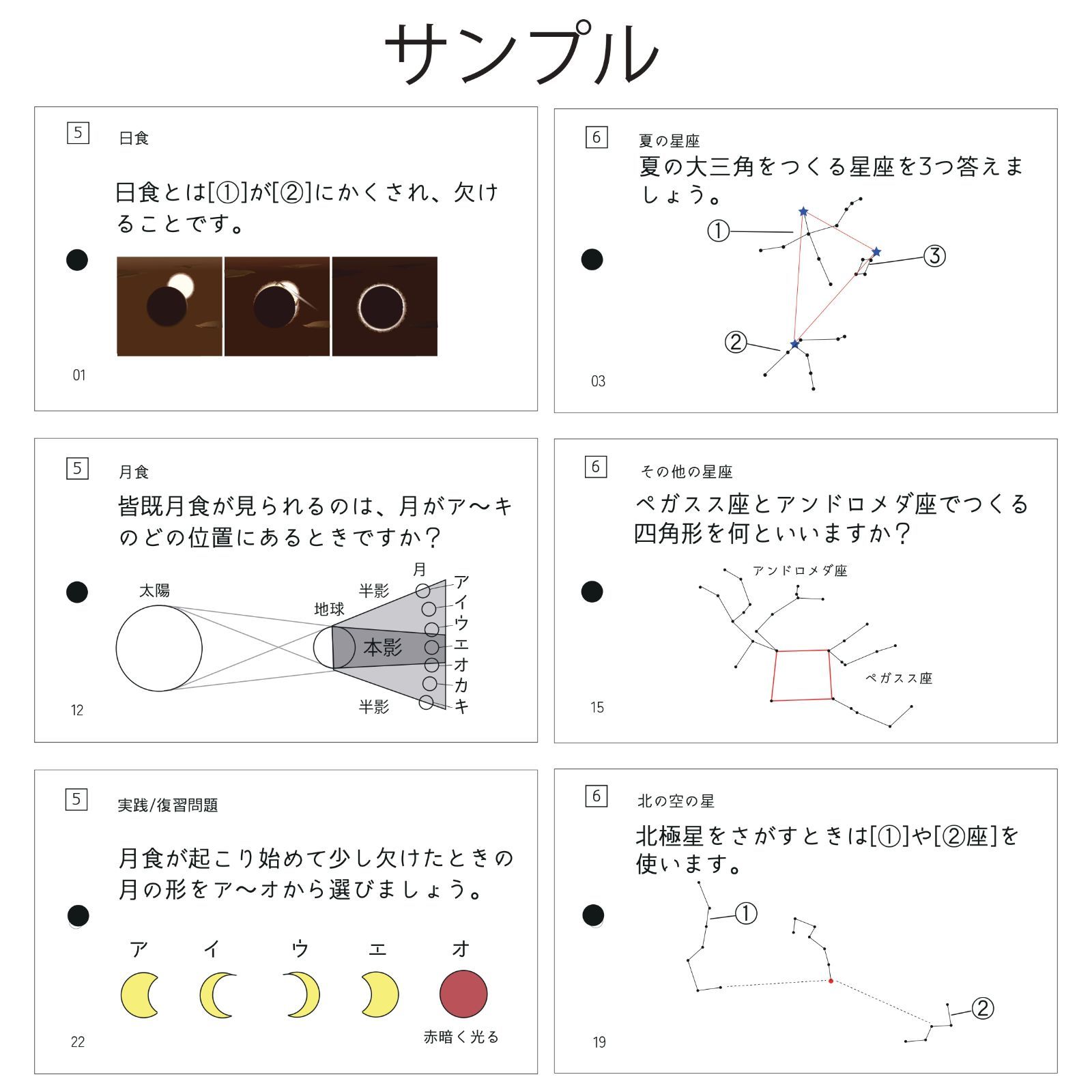 中学受験　地学マスター　理科マスターシリーズ①　暗記カード